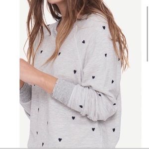 The Great Heart College Sweatshirt Grey Navy S 1